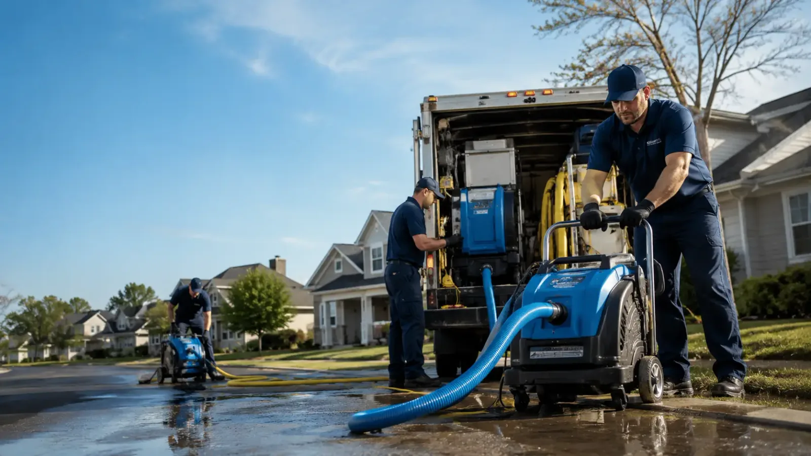 Flood Damage Cleanup in New Home, TX